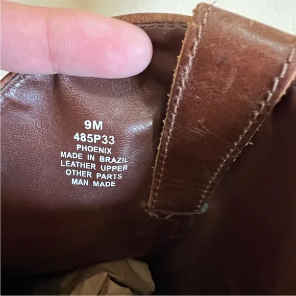 Naturalizer Phoenix Leather Western Cowboy/Cowgirl Boho Boots, 9 - Picture 7 of 13